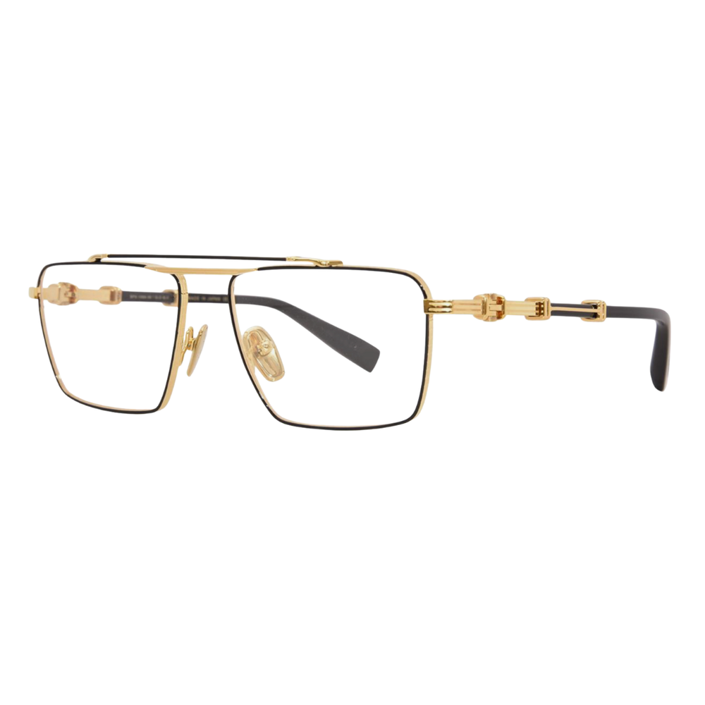 Lente Oftalmico BALMAIN Bpx-149a-56 Unisex Black - Yellow Gold