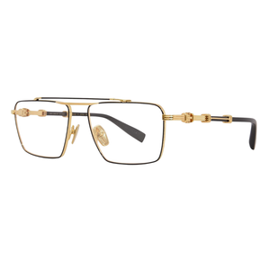 Lente Oftalmico BALMAIN Bpx-149a-56 Unisex Black - Yellow Gold