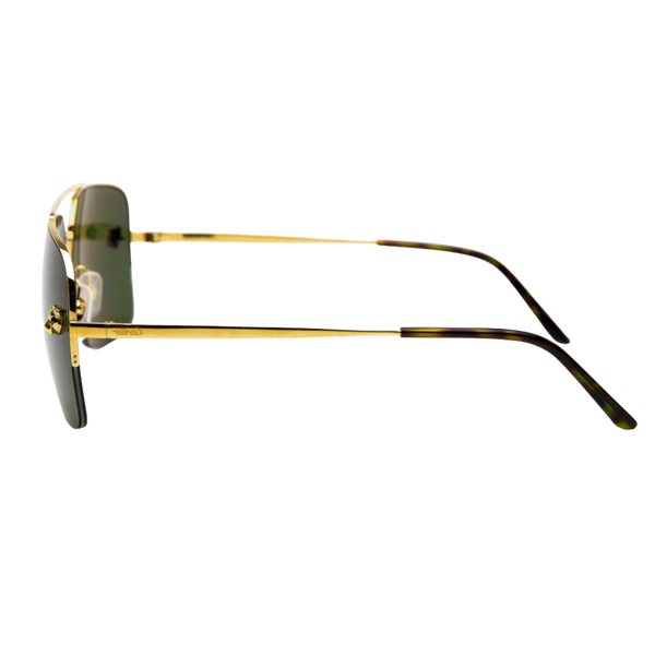 Lente Solar Cartier CT0244S-002 Unisex Verde