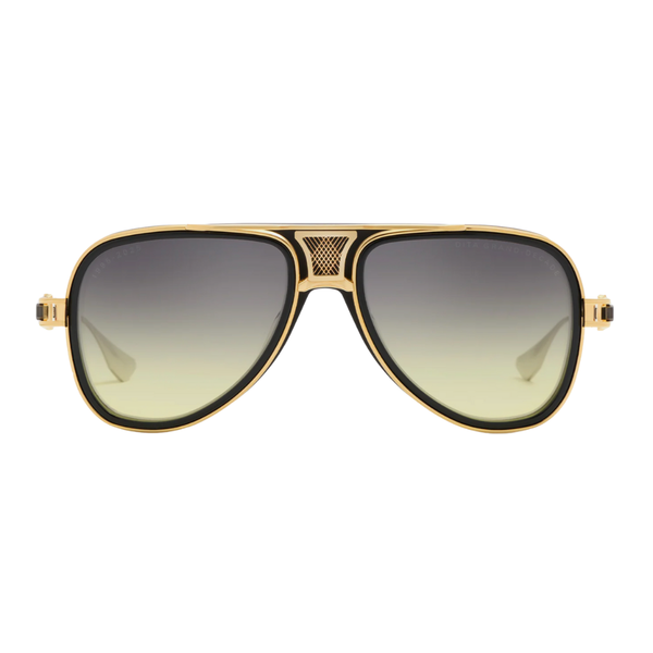 Lente Solar DITA EYEWEAR DTS460-A-01 Unisex Black - Yellow Gold
