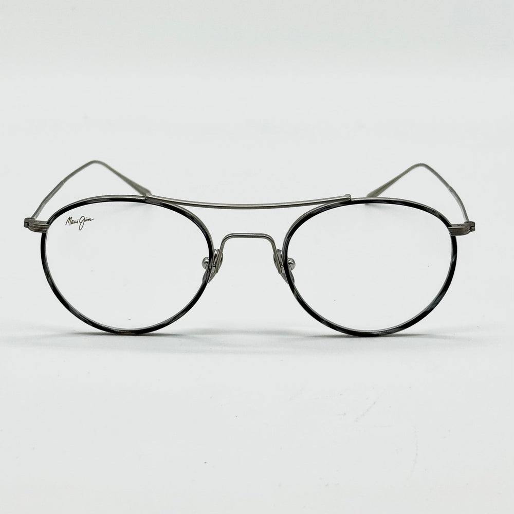 Armazón Oftálmico Unisex Maui Jim MJO2419-17A Silver-Black Smoke
