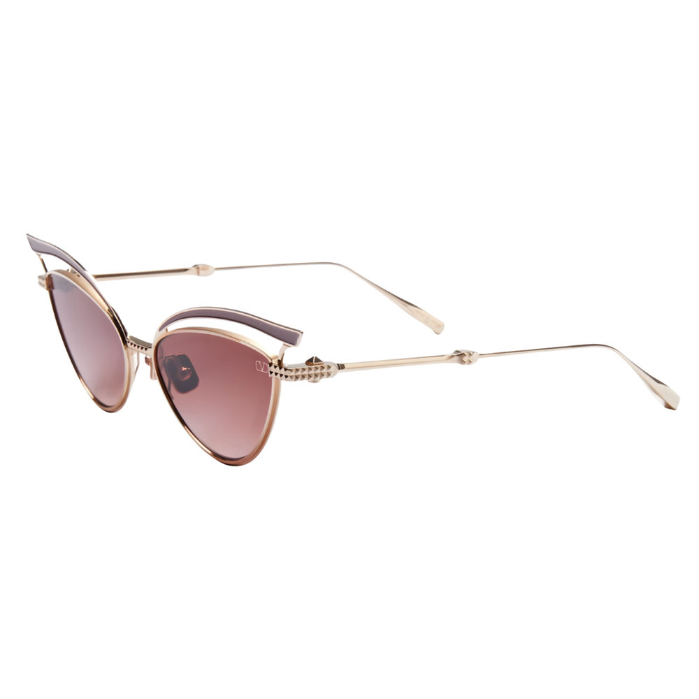 Lente Solar VALENTINO VLS-118 - C Mujer White Gold-Dark Rose