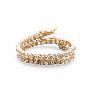 Pulsera Tennis de Diamantes Naturales 4.5ct – Oro 14k (Unisex)